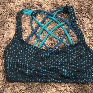 Lululemon XS Blue Sports Bra